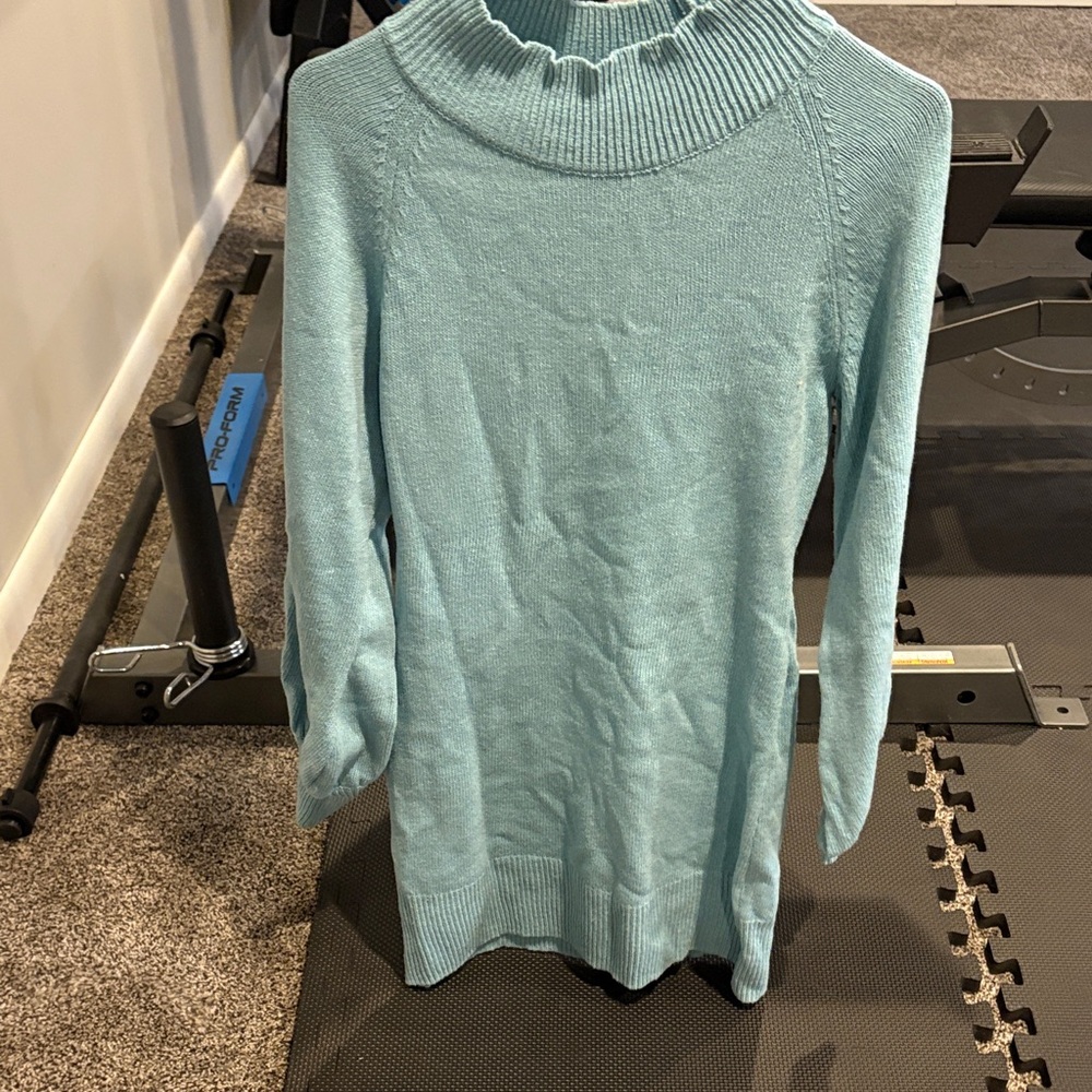 Women's Light Blue Sweater dress